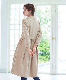 Tiaclasse 【洗える】フレアトレンチコート