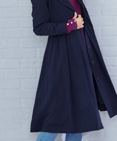 Tiaclasse 【洗える】フレアトレンチコート