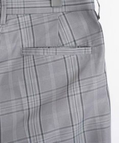 WEGO 【SCHOOLITEM】メンズスクールチェックセミワイドスラックス