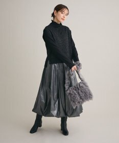 Green Parks ・Ｐｅｔｉｔ　Ｆｌｅｕｒ　ジャカードハイネックロンＴＥ