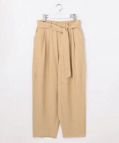 自由区 S セルロースコットンチノコクーンシルエット パンツ