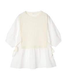 Green Parks テレコドッキングチュニック