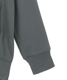 earth music&ecology サイドリブロゴスウェット