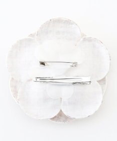 組曲 トリミングツイードコサージュ