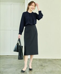 ANY 【A4サイズ収納可】縦型リボンサブトートバッグ