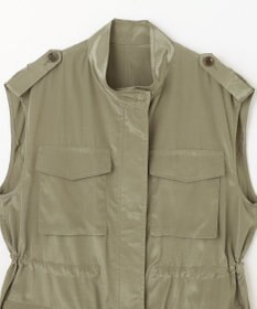 GRACE CONTINENTAL ミリタリーロングジレ