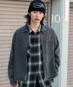 WEGO デニムシャツジャケット