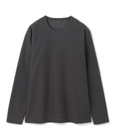 JOSEPH HOMME ブラッシュジャガード　クルーネック長袖Tシャツ