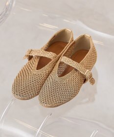 AMERICAN HOLIC メタルメッシュフラットシューズ