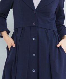 Tiaclasse 【洗える】フレアトレンチコート