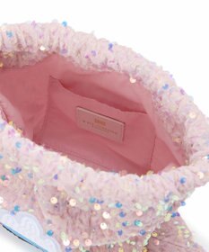 TOPKAPI 【TREASURE TOPKAPI】スパンコール エンブロイダリー刺繍 巾着 バッグ / ポーチ