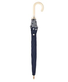 MOONBAT DAKS 晴雨兼用日傘 長傘 ドット ジャカード ボーラ刺繍