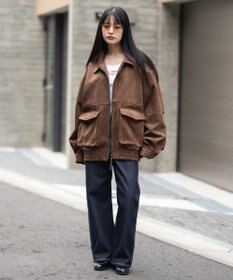 WEGO 【ユニセックス着用ITEM/MLサイズ展開】フライトジャケット