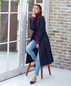 Tiaclasse 【洗える】フレアトレンチコート