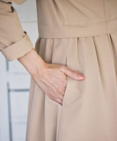 Tiaclasse 【洗える】フレアトレンチコート