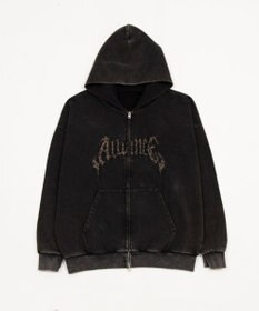 WEGO 【ユニセックス着用ITEM/SMLサイズ展開】グラフィックZIPパーカー