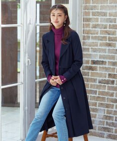 Tiaclasse 【洗える】フレアトレンチコート