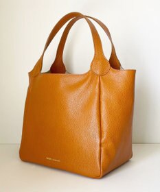 Hekhèr Le Style de Vie 【日本製/セレモニーにも】シュリンクレザー ハンドバッグ medium