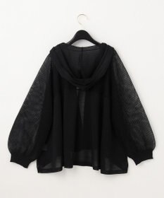 GRACE CONTINENTAL メッシュニットフーディー