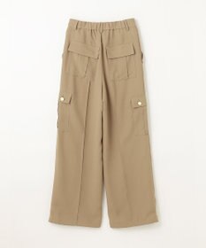 GRACE CONTINENTAL バックサテンカーゴパンツ
