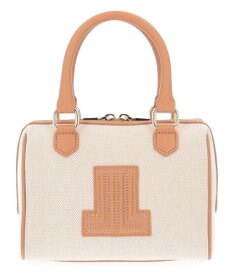 LANVIN en Bleu ヴィジュキャンバス 2wayボストンバッグ