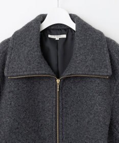 23区 L 【SLOW/一部店舗限定】ループニードル ボア ブルゾン