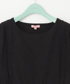TOCCA 【洗える！】BI COLOR PONPON KNIT ニットドレス