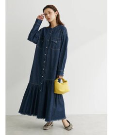 Green Parks ・ＳＵＧＡＲ　ＳＰＯＯＮ　デニムウエスタンワンピース