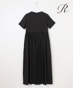 23区 L 【R(アール)】NALYA リネンヴィスストレッチ ウエスト切替ワンピース