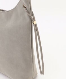 ANY 【A4サイズ収納可】スエードワンショルダーバッグ