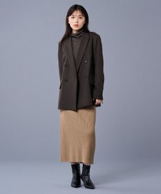 uncrave アルビニスタシフォン ハイネック カットソー（uncrave STANDARD）