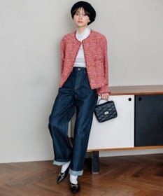 23区 キルティング トップハンドル ショルダーバッグ