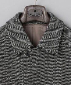 GOTAIRIKU 【山栄毛織】カントリーツイード ステンカラーコート