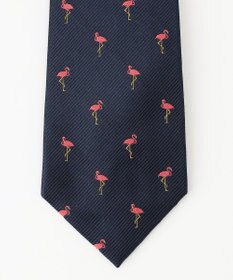 J.PRESS MEN 【J.PRESS STEPHEN WALTERS COLLECTION】フラミンゴモチーフ ネクタイ
