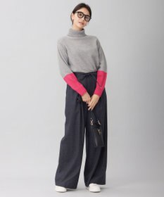 自由区 ウールサキソニーワイド パンツ