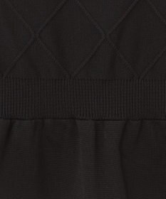 TOCCA 【洗える！】BI COLOR PONPON KNIT ニットドレス