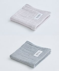 SHINTO TOWEL ランダムガーゼ ハンドタオル2枚セット