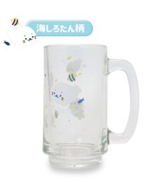 Mother garden しろたん ジョッキ 350mL《海しろたん柄/お食事処柄/うまい！もう一杯 おかわりおまち~！柄》