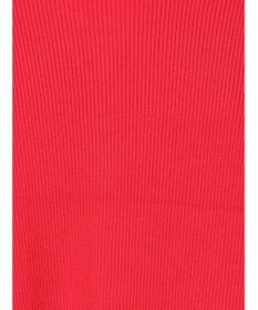 Te chichi ウェーブメタル釦Vネックリブカーディガン