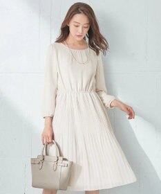 ANY SIS 【洗える】フェミニンプリーツ ワンピース