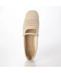 ing <ing>メッシュコードフラットシューズ