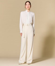 BEIGE， ANITA / ロングスリーブタックブラウス