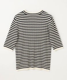 ANY リブボーダーニット