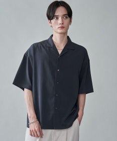 WEGO クレープオープンカラーシャツ（SS）