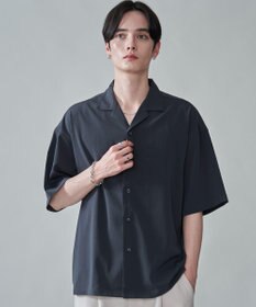 WEGO クレープオープンカラーシャツ（SS）