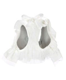 PET PARADISE cherircouture フリフリハーネス 《ホワイト》 小型犬 ＳＳ