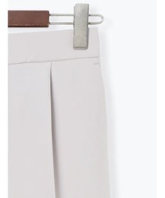 Te chichi 【雑誌掲載アイテム】ダブルクロスイージーワイドパンツ