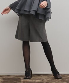 GRACE CONTINENTAL スーツ地ハーフパンツ