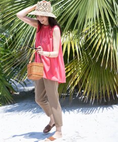 組曲 【速乾】ドライタッチ スリーブレス トップス