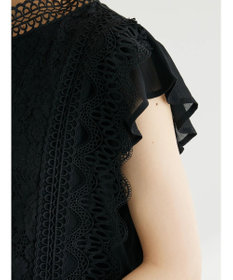 Green Parks ・ＥＬＥＮＣＡＲＥ　ＤＵＥ　イロイロレースブラウス